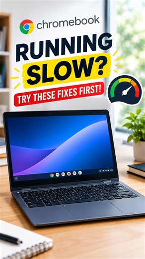 Chromebook Running Slow? Try These Fixes First!