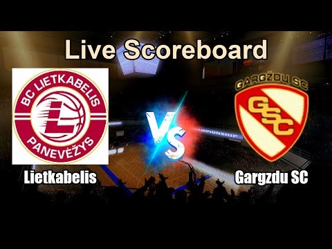 Lietkabelis vs Gargzdu SC Live Score - Lithuania krepsinio lyga