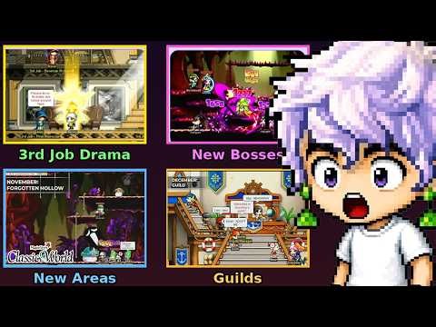 New MapleStory Classic Roadmap! 3rd Job Drama, New Bosses, Areas and PQs!