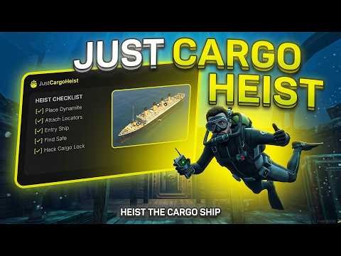 Just Cargoship Heist for FiveM | Full FiveM Robbery Script (ESX/QB/QBox)