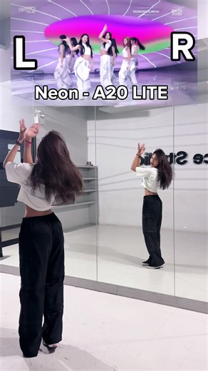 Neon A20 LITE Dance Tutorial (Mirrored) | Dance with Aeri