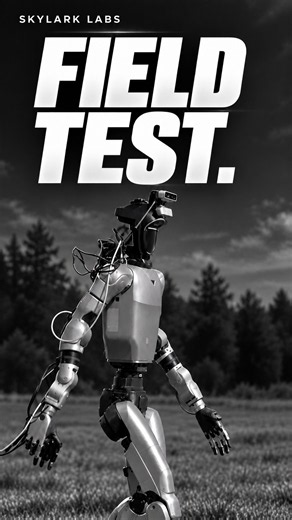 Humanoid Robot at the Test Range | Skylark Labs