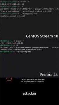 Dirty Frag: New Linux Root Exploit Explained #devsecops #security #linux