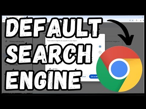How to Change Default Search Engine in Google Chrome Browser