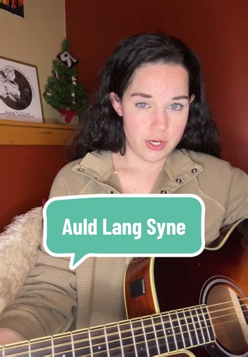 HAPPY NEW YEAR!! 🥳🙌🏼💖 Here is “Auld Lang Syne” - the classic New Years folk song. It’s a Scottish song written - originally in the Scots language - by Robert Burns in 1788, but is based on an older Scottish folk song. Today, it is sung worldwide at the stroke of midnight on Hogmanay/New Year’s Eve to celebrate the coming of the new year. I sing this classic to celebrate the passing of 2025 and to welcome 2026. I hope y’all had a great 2025 and Ieish y’all a wonderful 2026! 💖 ##folk##folkmus