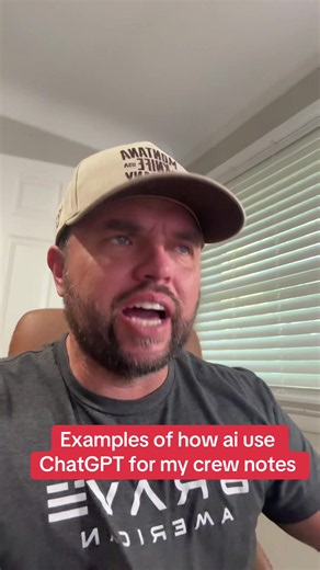 How I use ChatGPT for my work order notes for my crews #roofing #roofingbusiness