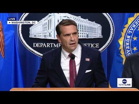 LIVE: Acting AG Todd Blanche holds news conference