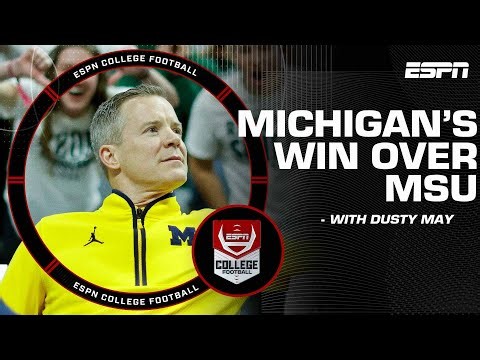 Dusty May Breaks Down Michigan’s Huge Road Win vs Michigan State 😮🏀