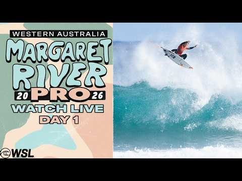 🔴 LIVE - Western Australia Margaret River Pro 2026 - Day 1