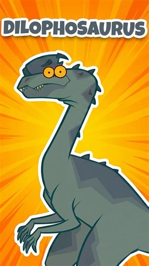 Dilophosaurus Reveals Its Secret Hunting Strategy #dinosaurs #dinosaurcartoon #prehistoric