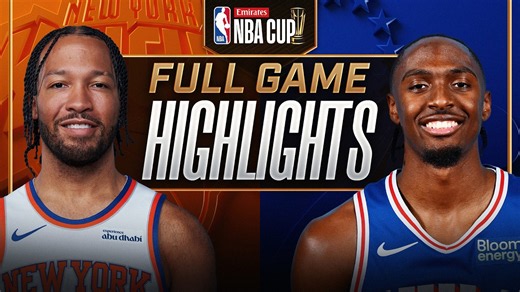 KNICKS at 76ERS | EMIRATES NBA CUP 🏆 | FULL GAME HIGHLIGHTS | October 30, 2026