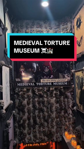 Learn the DARK History of the medieval World! Perfect for Halloween SZN 👻☠️🏰@medieval_museums #medievalmuseum #laadventures #losangeles #hollywood #museum