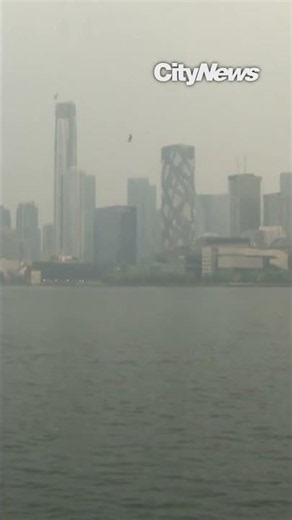 Toronto engulfed in wildfire smoke, air quality among worst in the world