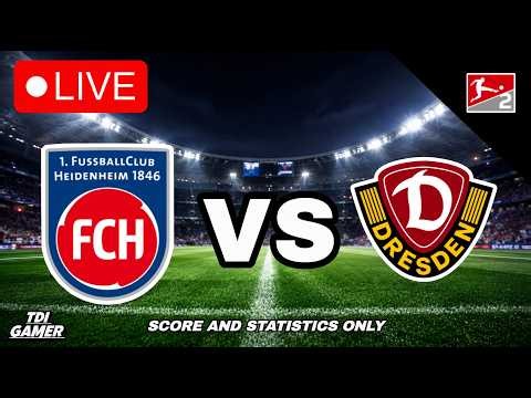 🔴SG Dynamo Dresden - FC Heidenheim 1846 / 2. Bundesliga