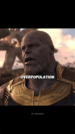 Why Thanos Didn't Double The Resources Instead Of Vaporising Half Of Universe...??
