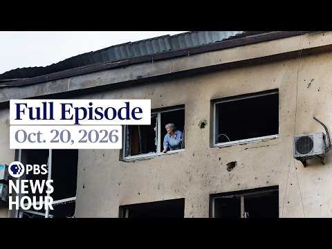 PBS News Hour full episode, Oct. 20, 2026