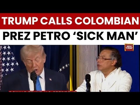 US President Donald Trump Warns Colombia Of Military Action, Says Petro Has 'Cocaine Factories'