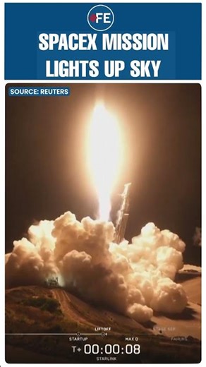 SpaceX Falcon 9 Night Launch | 24 Starlink Satellites Deployed, Booster Nails Ocean Landing #spacex