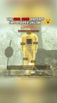 Situation went chaotic 💀🤯 fallout 4 #fallout4 #oneshotgames #tyrant #gaming #bossfight