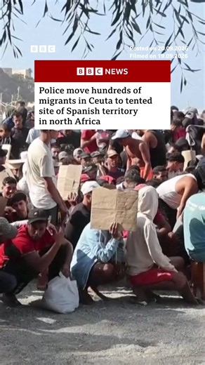 Most of the 72,000 migrants who breached the border from Morocco in July have returned. Ceuta's authorities have estimated that 13,000 remain in the enclave, but the Spanish central government has said it is lower. #Ceuta #Migration #Spain #Morocco #BBCNews
