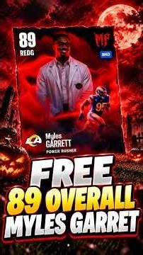 FASTEST Way to Get the FREE 89 OVR Most Feared Myles Garrett in Madden 27!