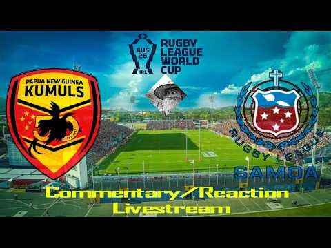 Men's 2026 RLWC RND 2: Papua New Guinea vs. Samoa Commentary/Watchalong