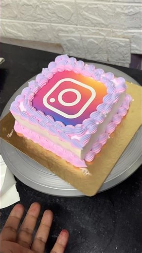 Instagram Theme Cake: Simple & Beautiful Decorating Ideas #instagram
