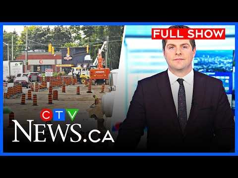 Construction chaos and data centre debate | CTV News Kitchener at Five for Aug. 26, 2026