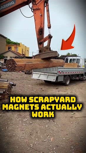 How Scrapyard Magnets actually work. #shorts | Mr. Maruf