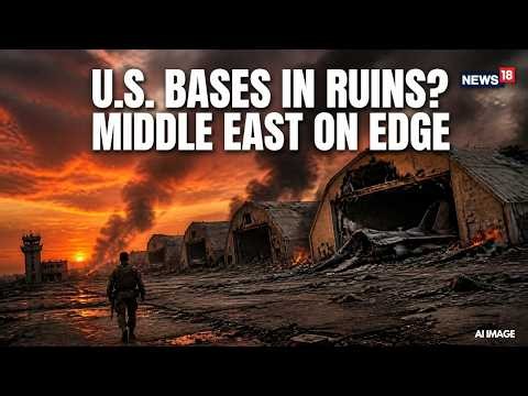 US Bases In Ruins? | Bombs, Missiles, Airstrikes Shatter US Army HQs In Kuwait, Bahrain | N18G