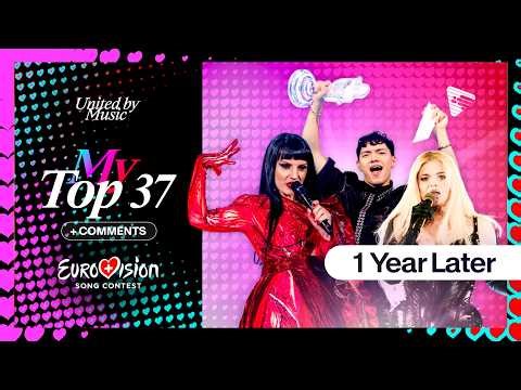 Eurovision 2025: My Top 37 - One Year Later (Comments & Ratings)