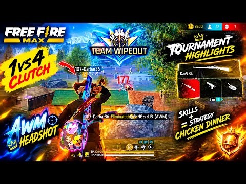 [SNIPER POV] FREE FIRE TOURNAMENT HIGHLIGHTS⚡ | FT. iQ7 Darbar36 | iQ7 Esports 
