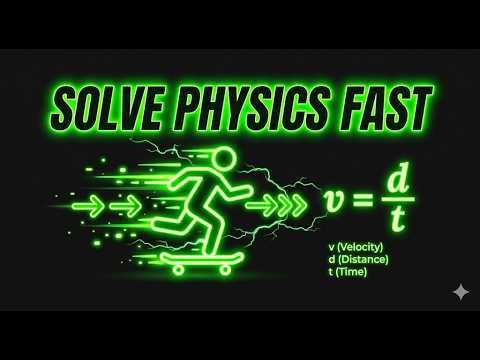 Kinematics Problems Solved Step-by-Step ⚡|Speed, Distance & Motion Made Easy/Intro to Inorganic