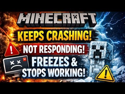 Minecraft Not Responding on Windows 10/11 | Crash & Freeze Fix