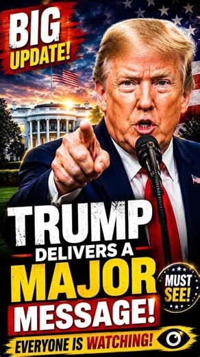 Trump Delivers a Major Message 🇺🇸 | Everyone Is Watching! 🔥#trump #usa #news #brakingnews #usnews