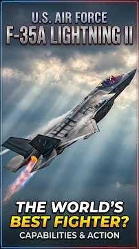 Is the United States Air Force’s F-35A Lightning II the World’s Best Fighter Jet?