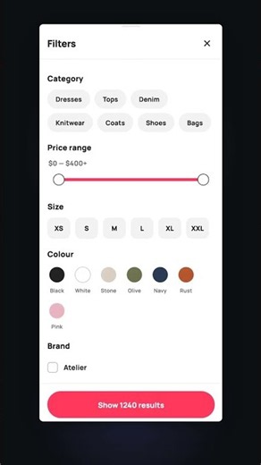 Build Filters in Flutter — 1 command ⚡ #Flutter #Shorts
