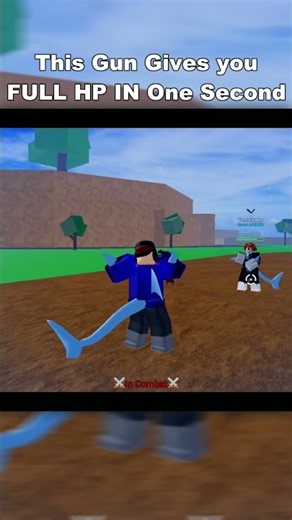 This Gun Gives You Full Health In One Second.. (Blox Fruits)