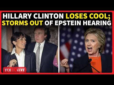 'I Am Done, Go Ask Trump': Hillary Clinton Explodes In Epstein Hearing; Reveals Shocking Details