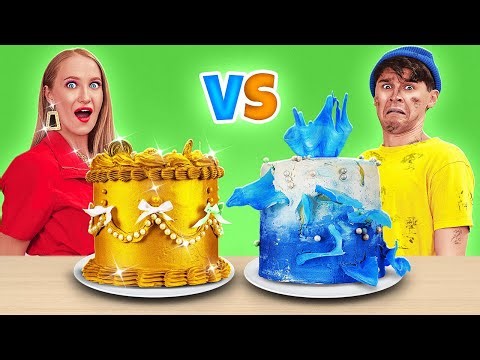 🎂 Cake Decorating Challenge! 😱 Who Makes the BEST Dessert? Crazy Decorating Tricks by 123O!
