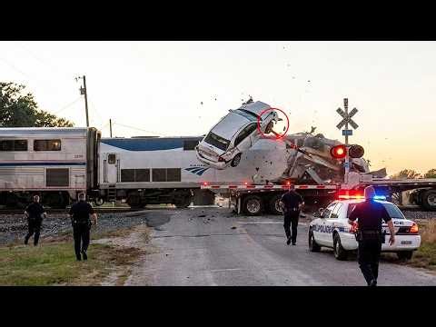 Most Unbelievable Train Moments Caught on Camera | Seconds Before Disaster | 2026 New Update #11