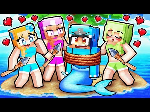 One MERMAID on a ALL GIRL ISLAND!