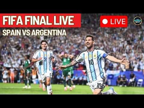 🔴 LIVE: FIFA WORLD CUP FINAL 2026: Argentina vs Spain Match Live | Lionel Messi | SportsNext