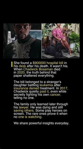 Chadwick Boseman’s Silent Act of Kindness That Changed Everything