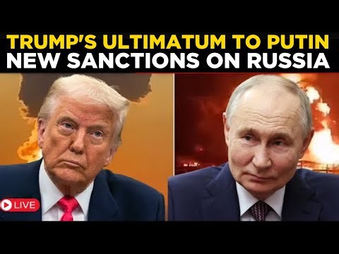 TRUMP ON RUSSIA LIVE | President Trump Announces Major Sanctions on Russia Over Ukraine War