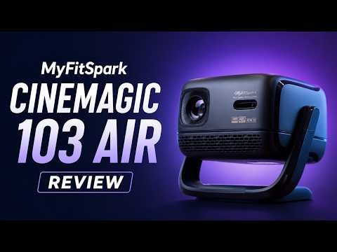 MyFitSpark CINEMAGIC 103 AIRReview | Better Than Lumio Arc 5? Best Projector for Home in India