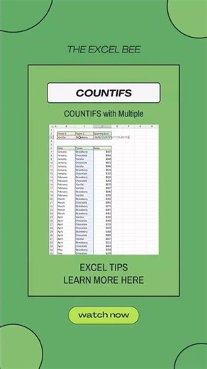 Stop using COUNTIF. You need COUNTIFS! 🛑