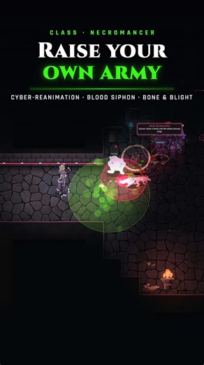 Null & Aether: Necromancer class #games #gaming #steam