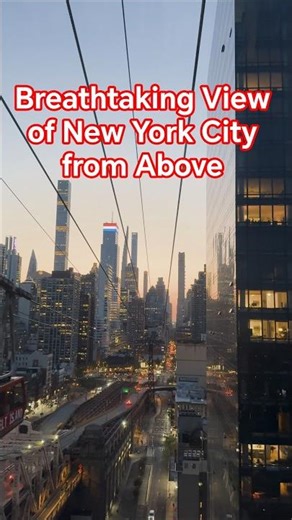 Breathtaking View of New York City from Above — Stunning NYC Skyline #newyorkcity #usa #nyc