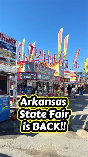 Arkansas State Fair is Back! What Food Are You Excited For?